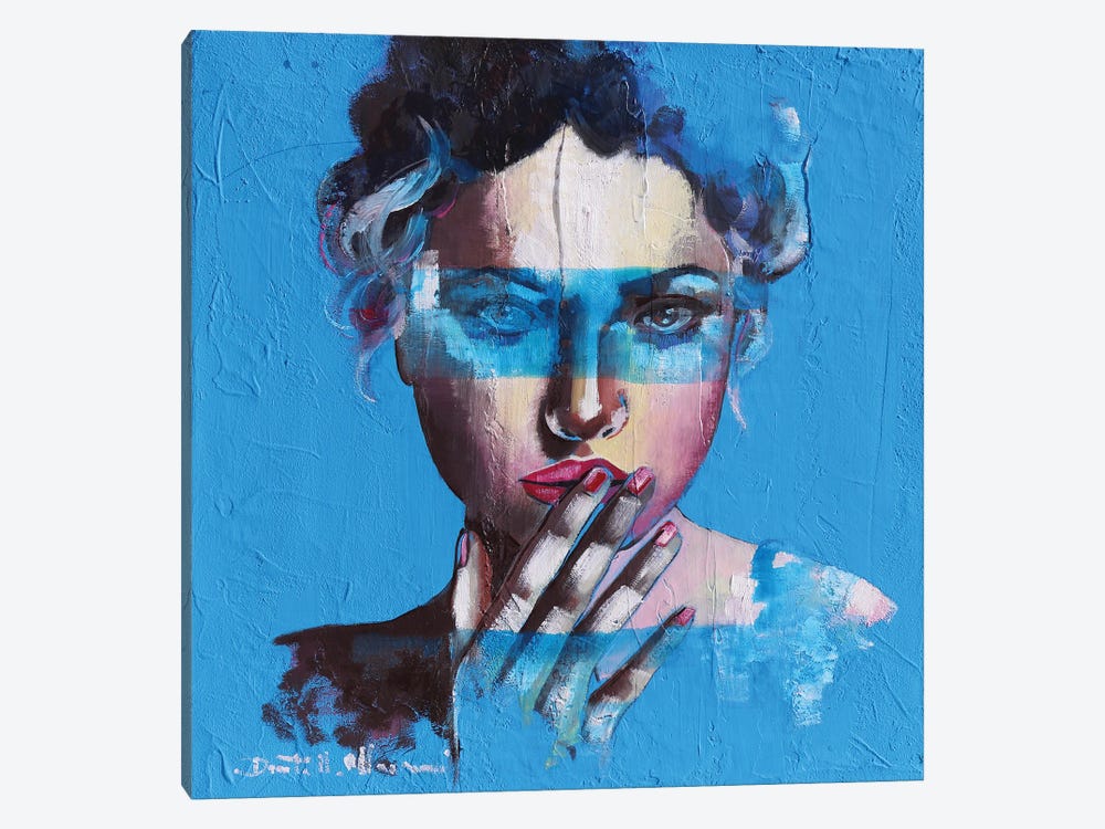 Blue Feeling by Donatella Marraoni 1-piece Art Print