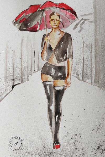 Ombrello II by Donatella Marraoni canvas print