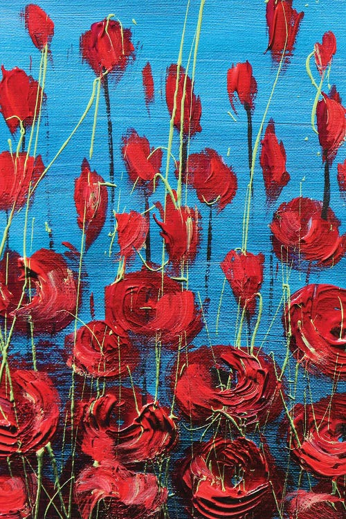 Blue Poppies III