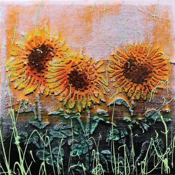 Fine Art Print: This Is Love -Sunflowers by Donatella Marraoni