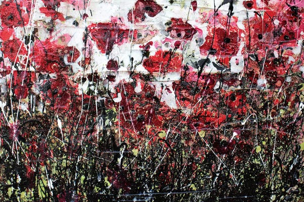 Donatella Marraoni: Black Poppies And Love by Donatella Marraoni