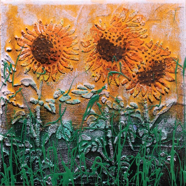 Fine Art Print: This Is Love -Sunflowers II by Donatella Marraoni