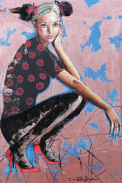 Donatella Marraoni - Gallery Posters: Lipstick And Chocolate by Donatella Marraoni