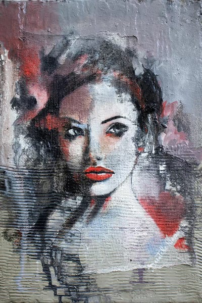 Black & White & Red: Are You Talking To Me by Donatella Marraoni