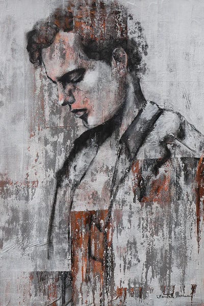 Donatella Marraoni - Steelpix Metal Wall Art: Where Are You by Donatella Marraoni