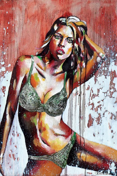 Lingerie: Do You Like Green by Donatella Marraoni