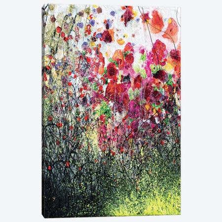Poppies And Summer Canvas Print #DOM80} by Donatella Marraoni Canvas Artwork