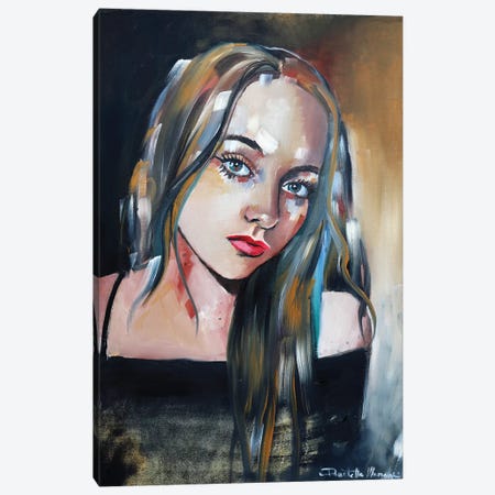 Alysia Portrait Canvas Print #DOM84} by Donatella Marraoni Canvas Print