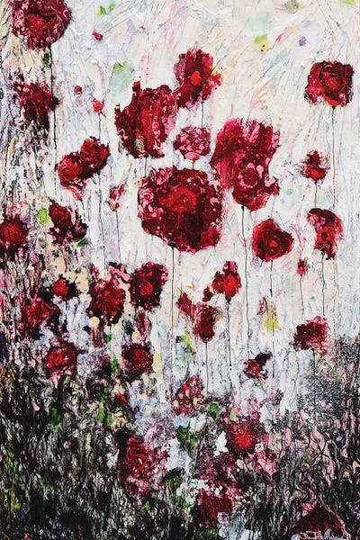 Poppies In Love Portrait