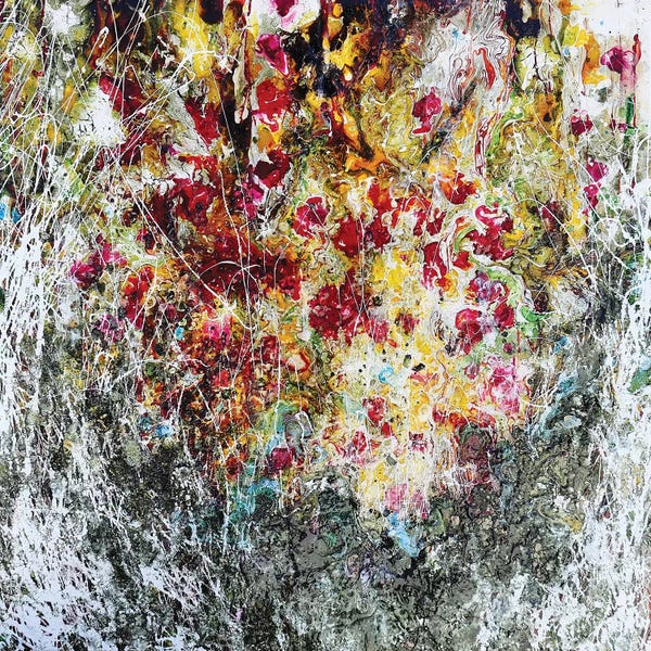 Donatella Marraoni: Poppies Yellow by Donatella Marraoni