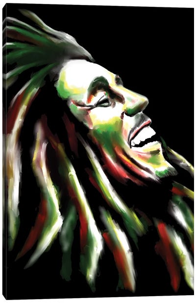Bob Marley Canvas Art Print - Androo's Art