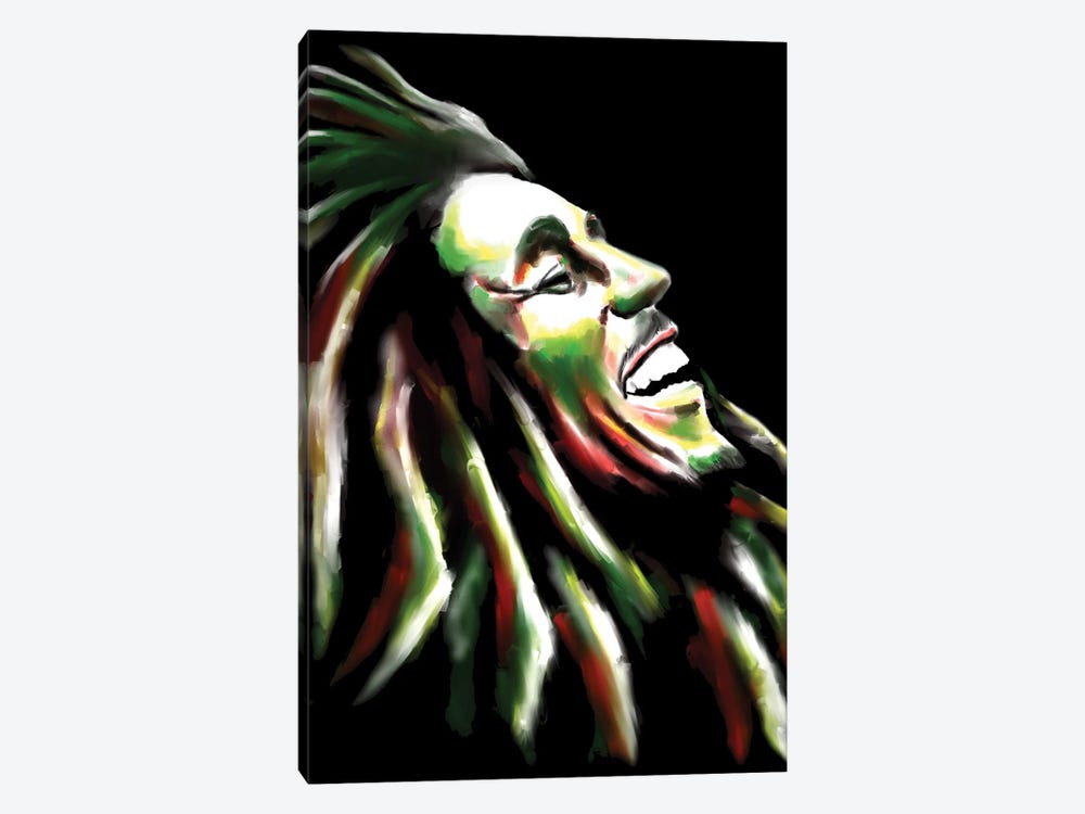 Bob Marley by Androo's Art 1-piece Canvas Art