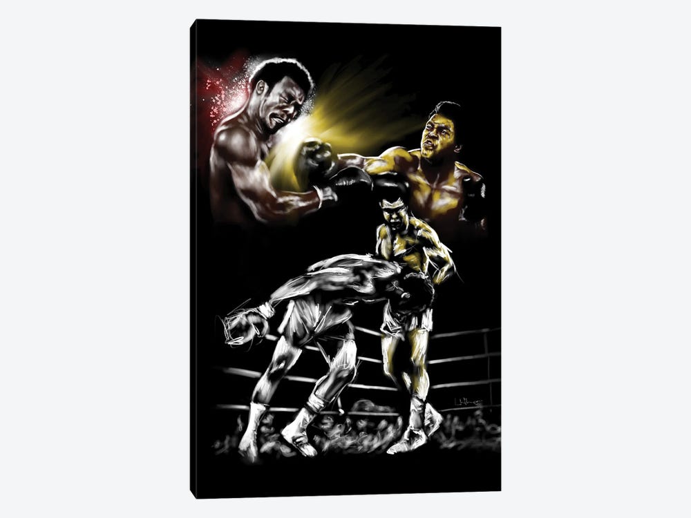 Rumble In The Jungle by Androo's Art 1-piece Art Print