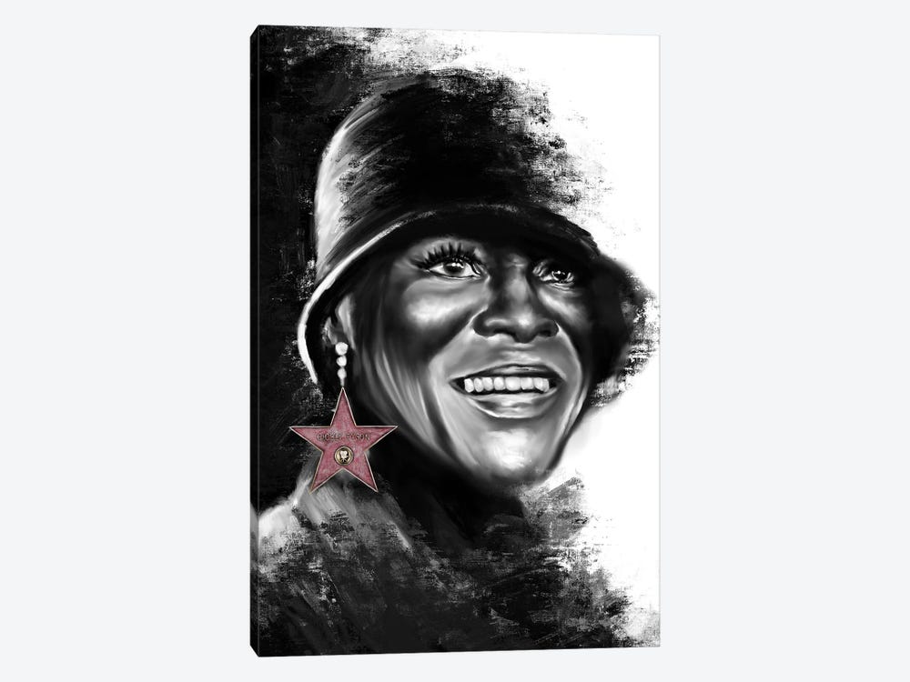 Cicely Tyson by Androo's Art 1-piece Art Print