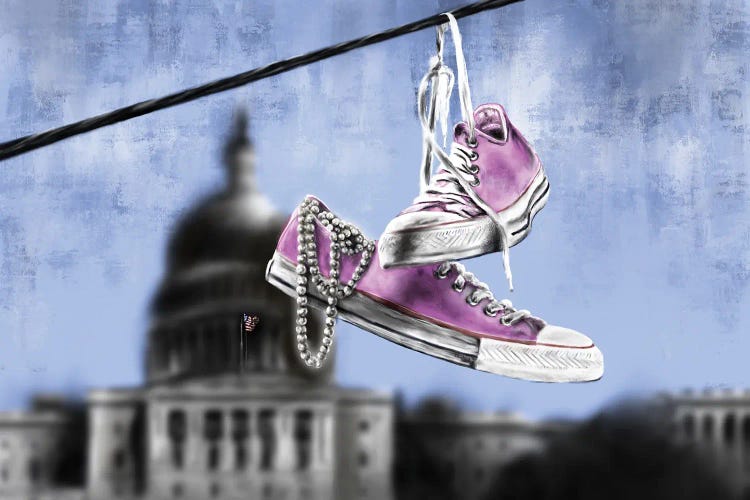 Pink Chucks And Pearls