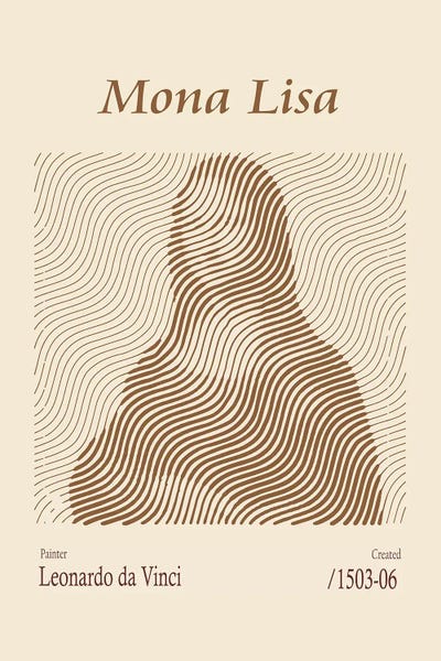 Doa Project - Steelpix Metal Wall Art: Mona Lisa – Leonardo da Vinci by Doa Project