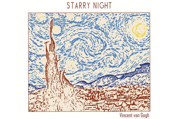 Starry Night – Vincent Van Gogh