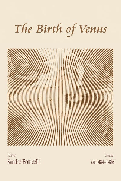 The Birth Of Venus By Sandro Botticelli