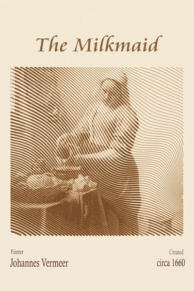 The Milkmaid By Johannes Vermeer (Circa 1660)