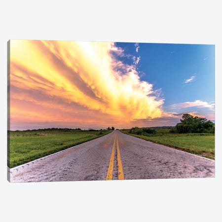 Road Less Traveled Canvas Print #DOQ20} by Donnie Quillen Canvas Artwork