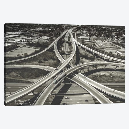 Highway Crossing Canvas Print #DOQ2} by Donnie Quillen Canvas Print