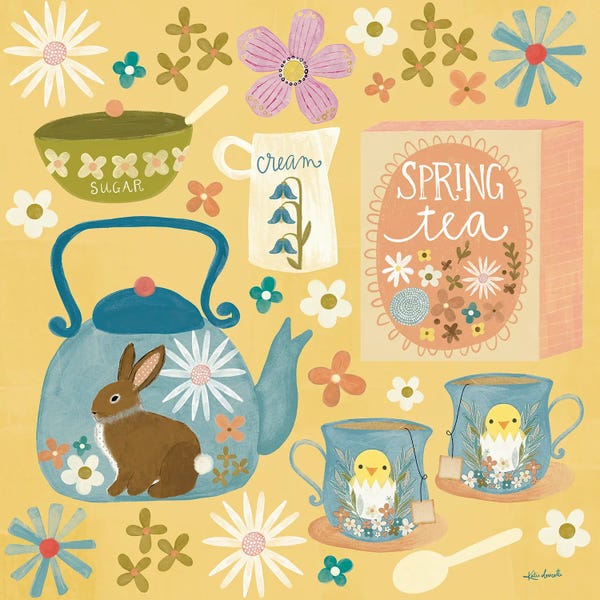 Katie Doucette: Spring Tea by Katie Doucette