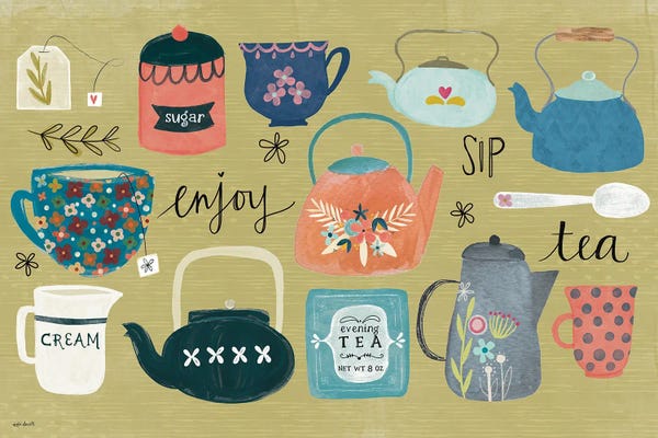 Katie Doucette: Enjoy & Sip Tea by Katie Doucette