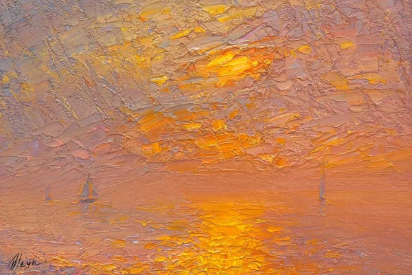 Sailboats: Sea LXIX by Dmitry Oleyn