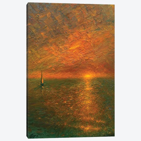 Sunset XIV Canvas Print #DOY122} by Dmitry Oleyn Canvas Artwork