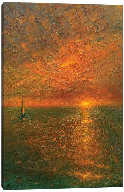 Sunset XIV Canvas Art Print - Dmitry Oleyn