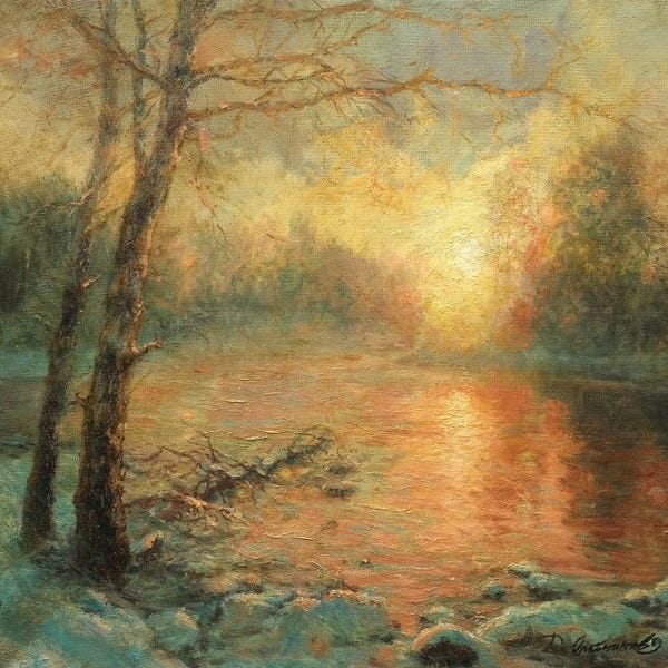 Current Day Impressionism: Sunrise VII by Dmitry Oleyn