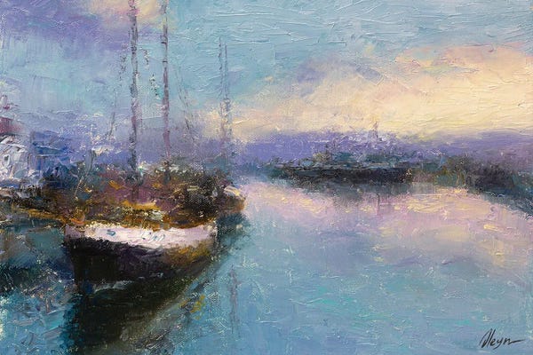 Harbors: Evening XVI by Dmitry Oleyn