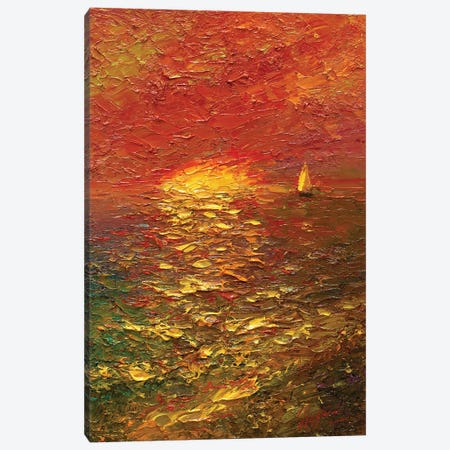 Rainbow Sea III Canvas Print #DOY135} by Dmitry Oleyn Canvas Art