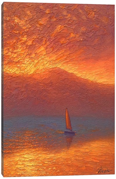 Sea LXIV Canvas Art Print - Dmitry Oleyn