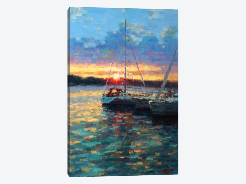 Sunset XV by Dmitry Oleyn 1-piece Canvas Art Print