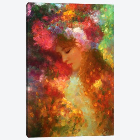Flower Queen III Canvas Print #DOY176} by Dmitry Oleyn Canvas Wall Art