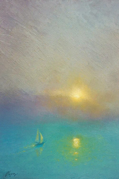 Golden Ghost Island by Dmitry Oleyn wall art