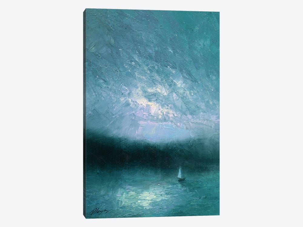 Misty Island by Dmitry Oleyn 1-piece Canvas Print