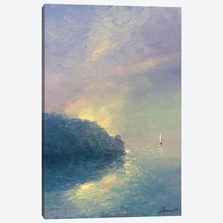 Rainbow Sea Canvas Print #DOY26} by Dmitry Oleyn Canvas Art Print