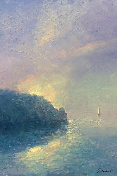 Ocean Sunrises & Sunsets: Rainbow Sea by Dmitry Oleyn