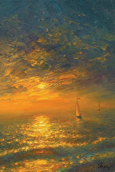 Ocean Sunrises & Sunsets: Sea IV by Dmitry Oleyn