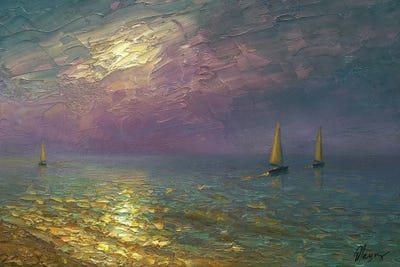 Sea VI by Dmitry Oleyn metal wall art