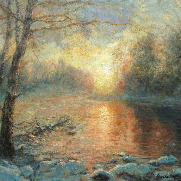 Lake Sunrises & Sunsets: Sunrise In Philadelphia by Dmitry Oleyn