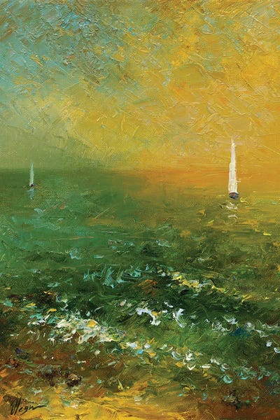 Sea VIII by Dmitry Oleyn metal wall art