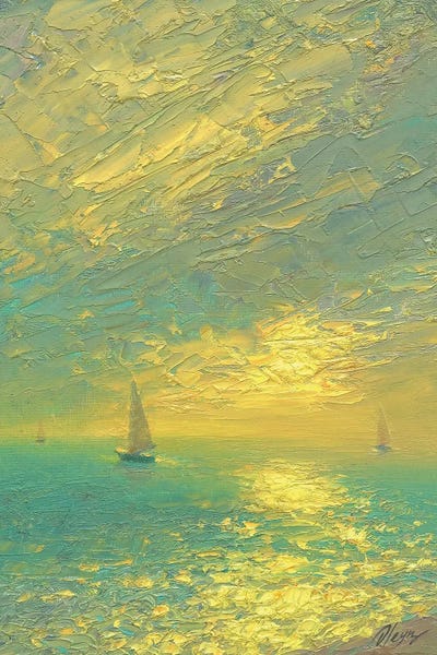 Ocean Sunrises & Sunsets: Sea I by Dmitry Oleyn