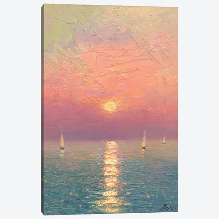 Sunrise II Canvas Print #DOY38} by Dmitry Oleyn Art Print