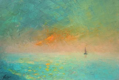 Sunrise III by Dmitry Oleyn metal wall art