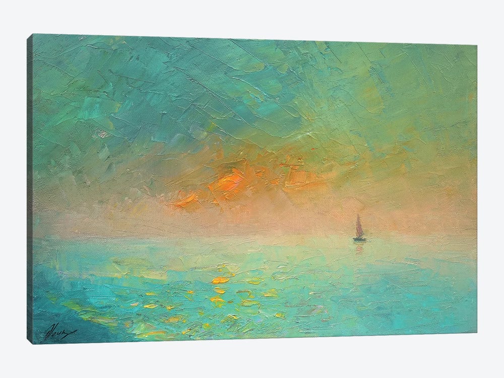 Sunrise III by Dmitry Oleyn 1-piece Canvas Print