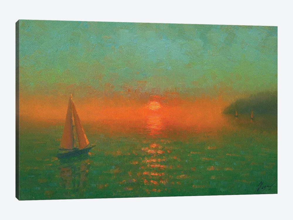 Sunset II by Dmitry Oleyn 1-piece Canvas Art Print
