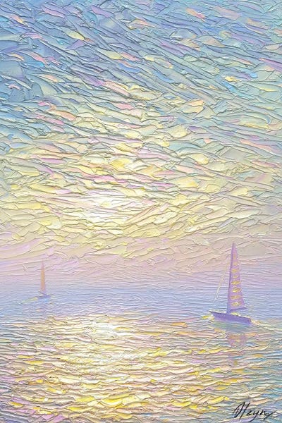 Olivine - Canvas Prints: Tryst Of Winds by Dmitry Oleyn